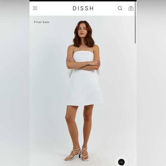 Dissh Aisle White Bow Dress - Picture 3 of 5